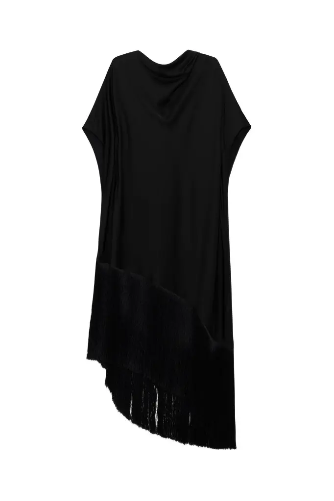 Simkhai Nadine Satin Midi Dress
