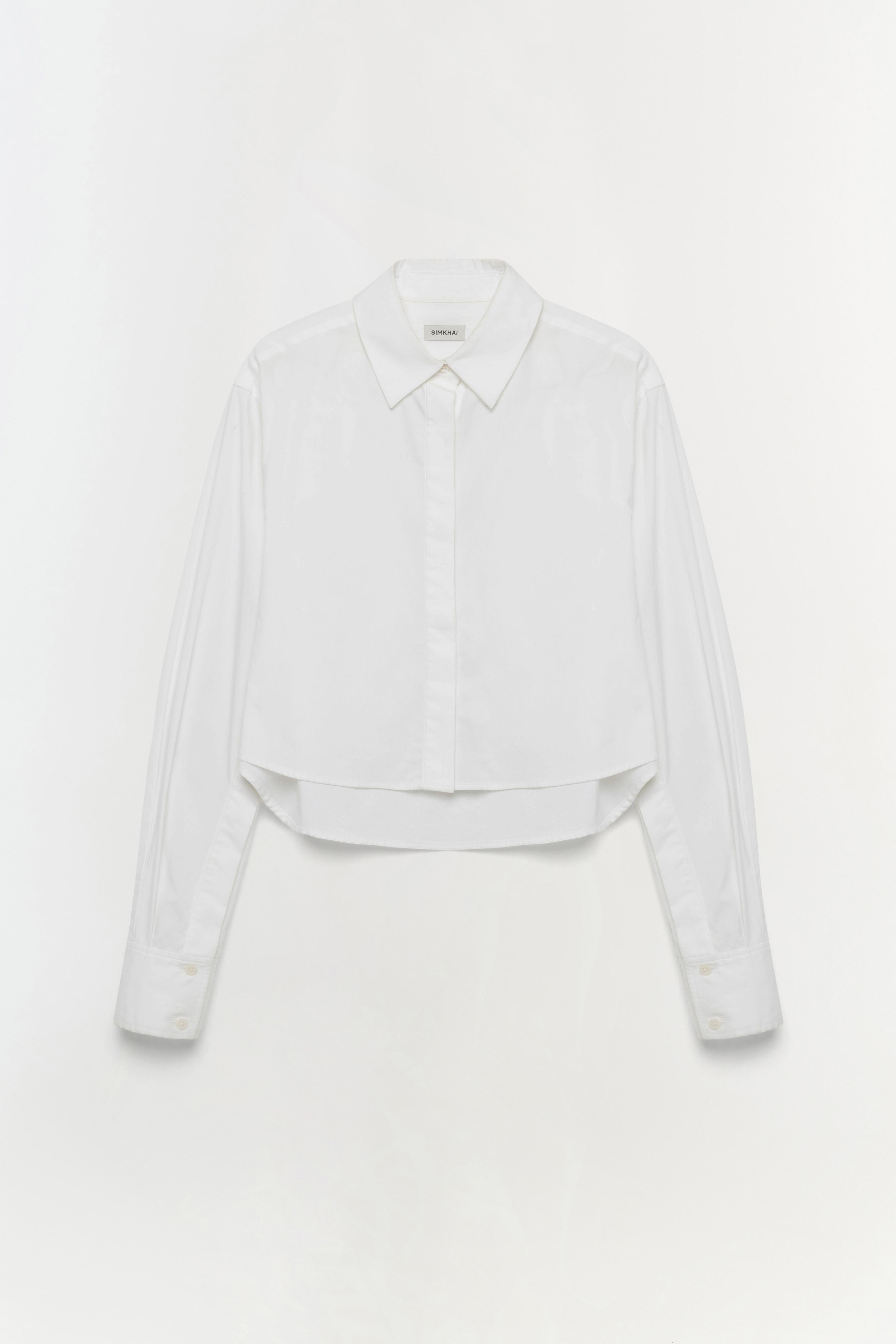 Simkhai Renata Embellished Button Down Shirt