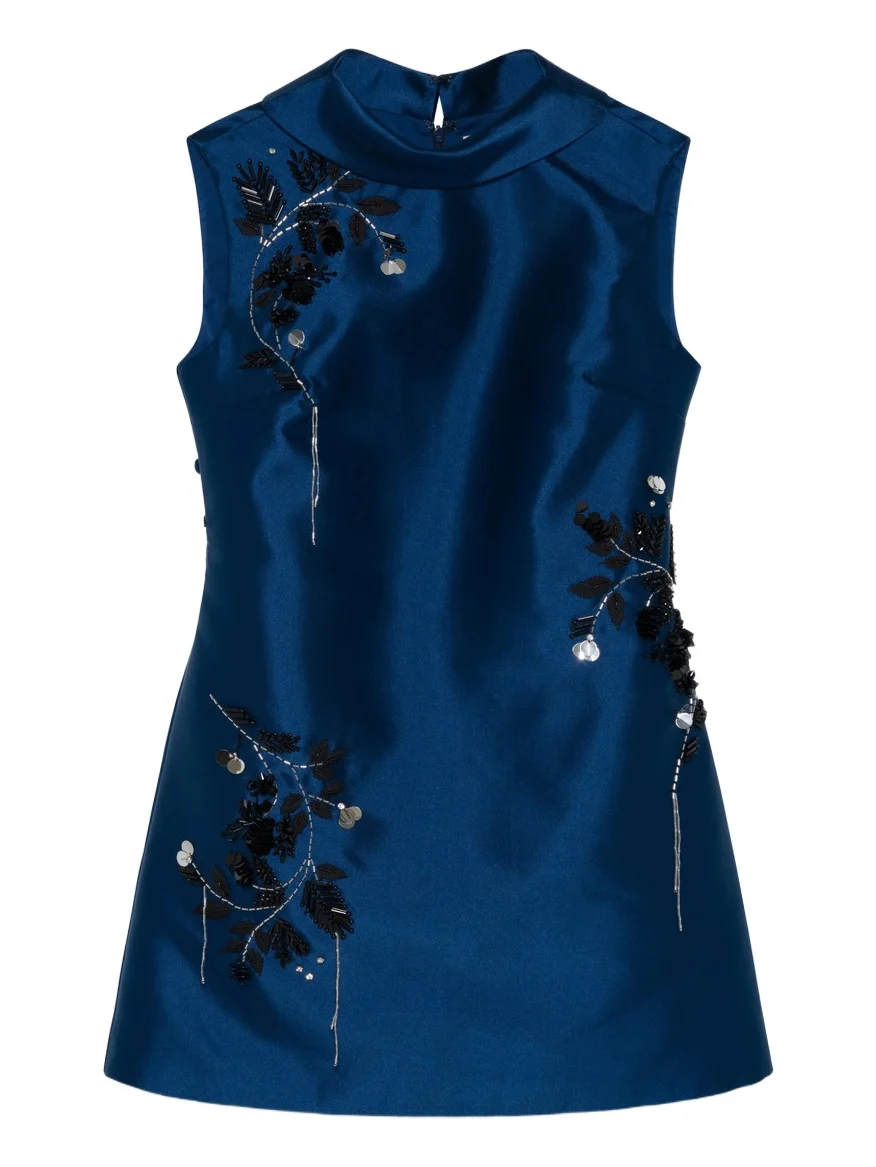 Renza Embellished Mini Dress