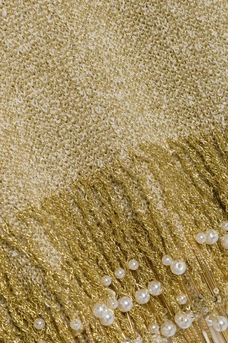 Simkhai Tali Pearl Fringe Top | Thumbnail 2 Simkhai Tali Pearl Fringe Top | Thumbnail 2