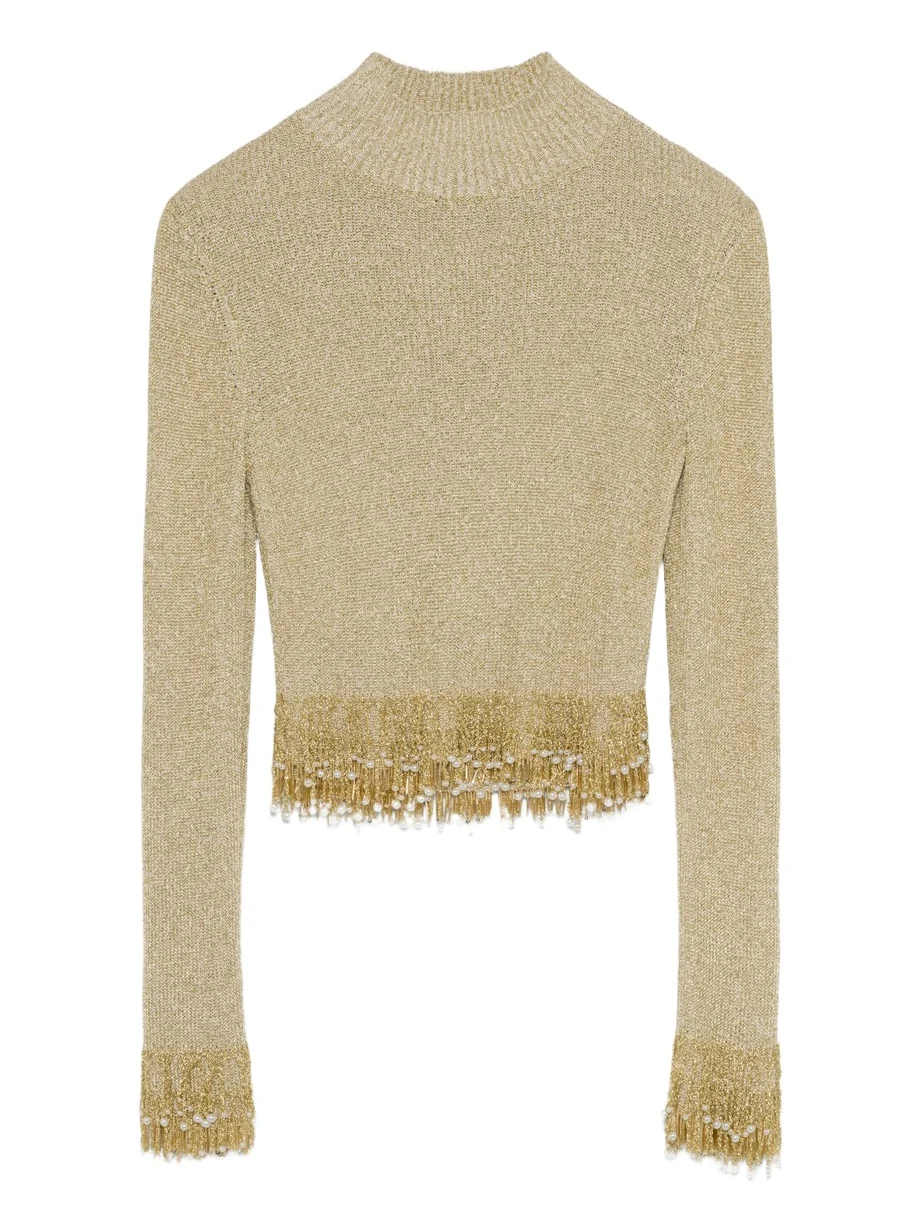 Tali Pearl Fringe Top Tali Pearl Fringe Top