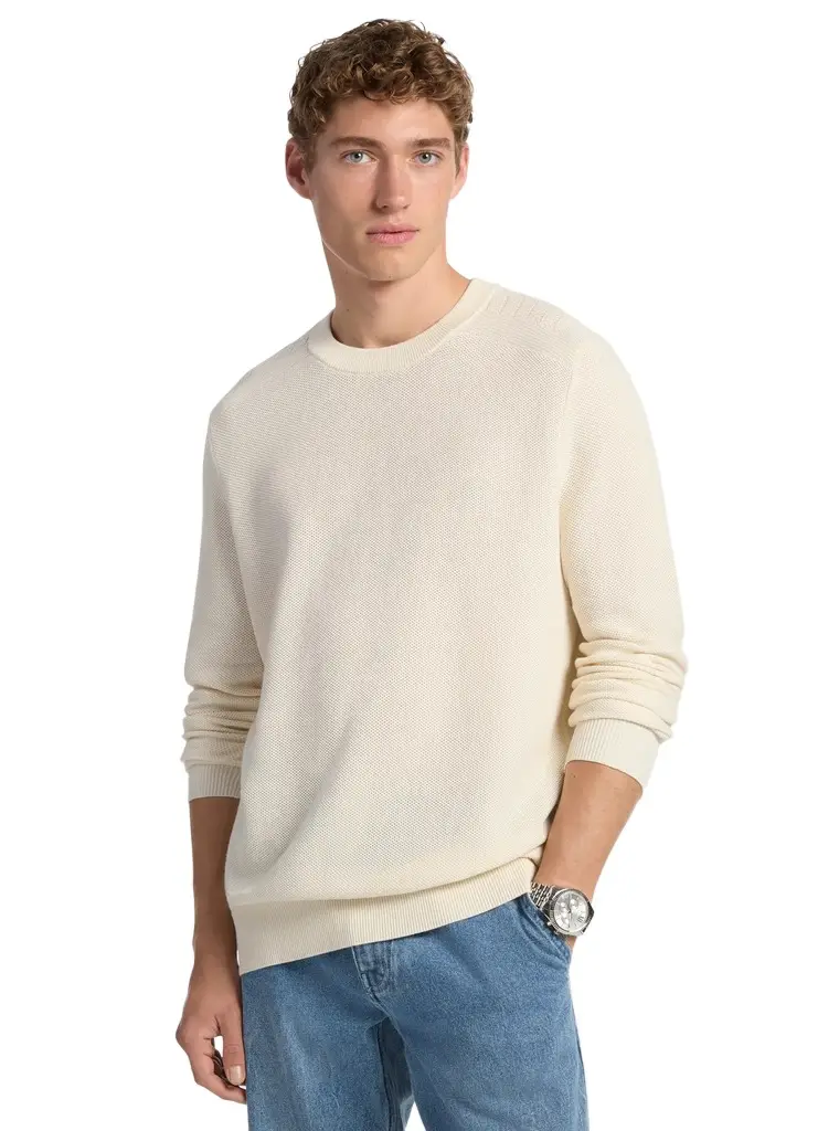 Michael Kors Collection Cotton Mouliné Sweater in