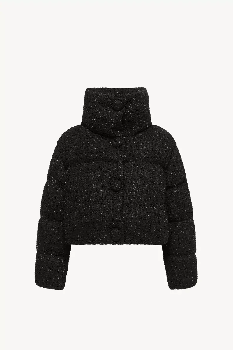 Moncler Almee Teddy Short Down Jacket | Thumbnail 2