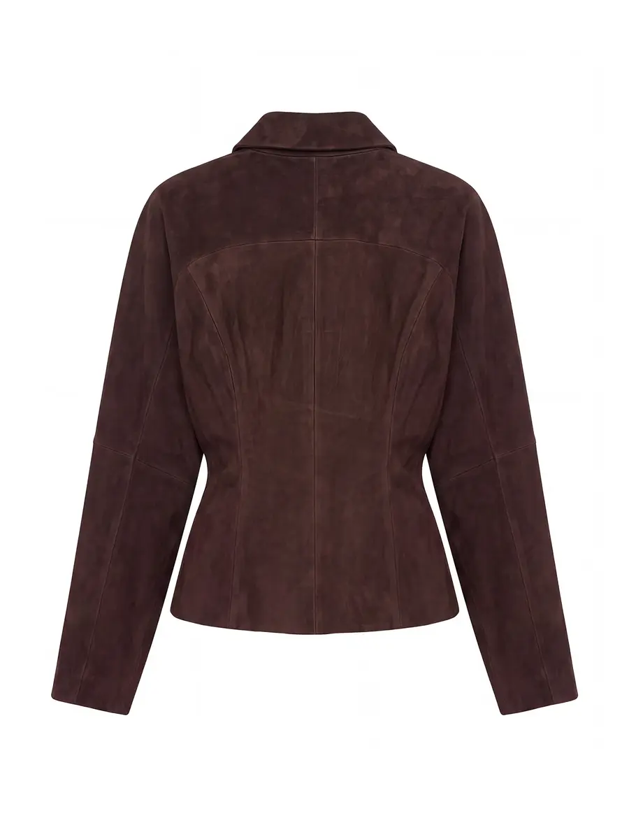 THE SEI Fitted Suede Jacket | Thumbnail 2