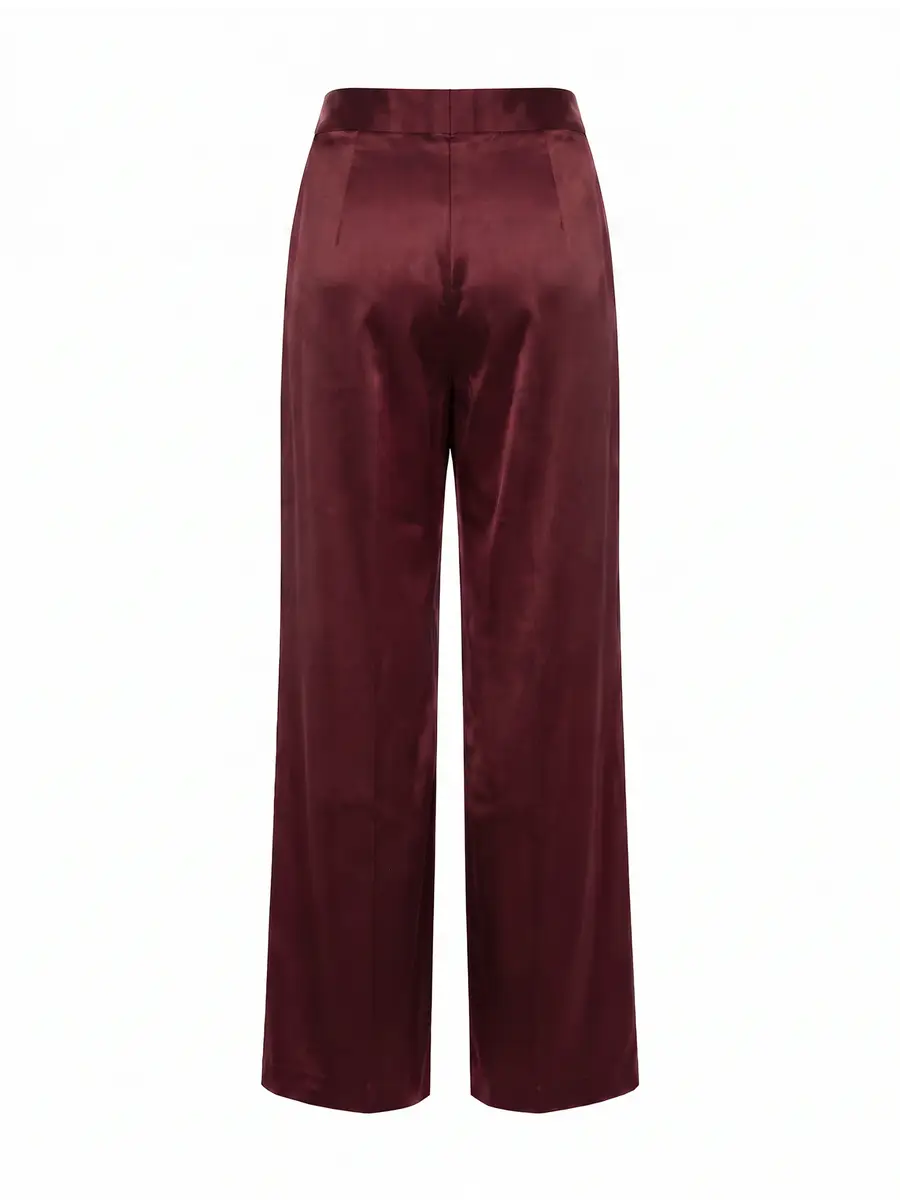 THE SEI Relaxed Silk Trousers | Thumbnail 2