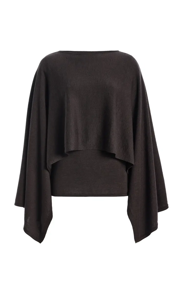 DL1961 Merino Wool Cape Sweater | Thumbnail 2