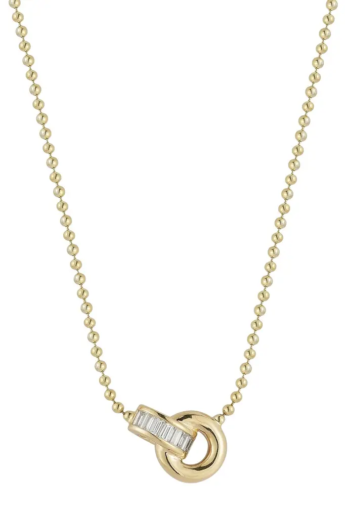 DANA REBECCA DESIGNS Diamond Sadie Donut Interlocking Necklace