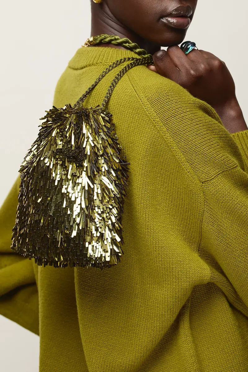 Lizzie Fortunato Electric Moss Gala Bag | Thumbnail 3 Lizzie Fortunato Electric Moss Gala Bag | Thumbnail 3