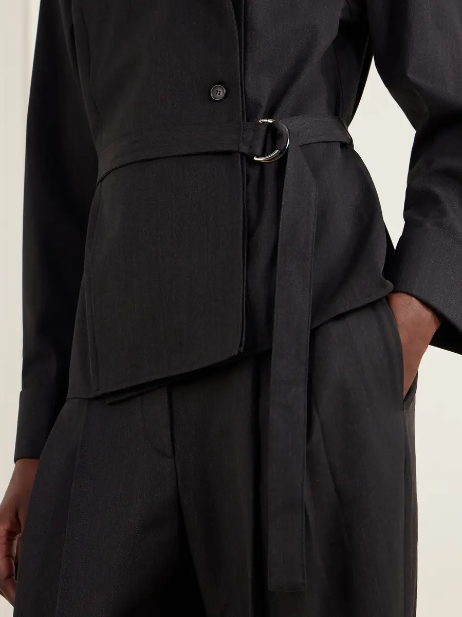 TWP The Last Chapter belted wool-blend twill jacket | Thumbnail 6 TWP The Last Chapter belted wool-blend twill jacket | Thumbnail 6