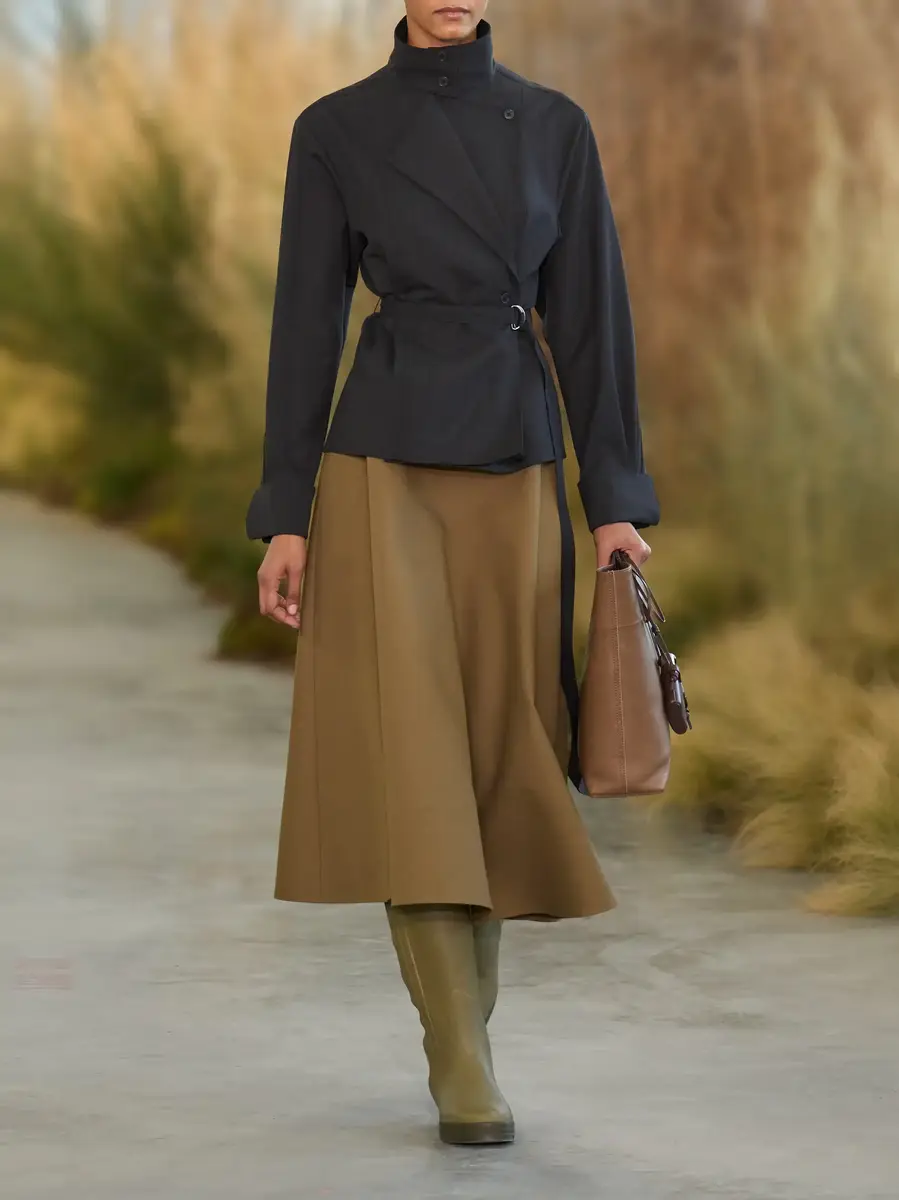 TWP The Last Chapter belted wool-blend twill jacket | Thumbnail 7 TWP The Last Chapter belted wool-blend twill jacket | Thumbnail 7
