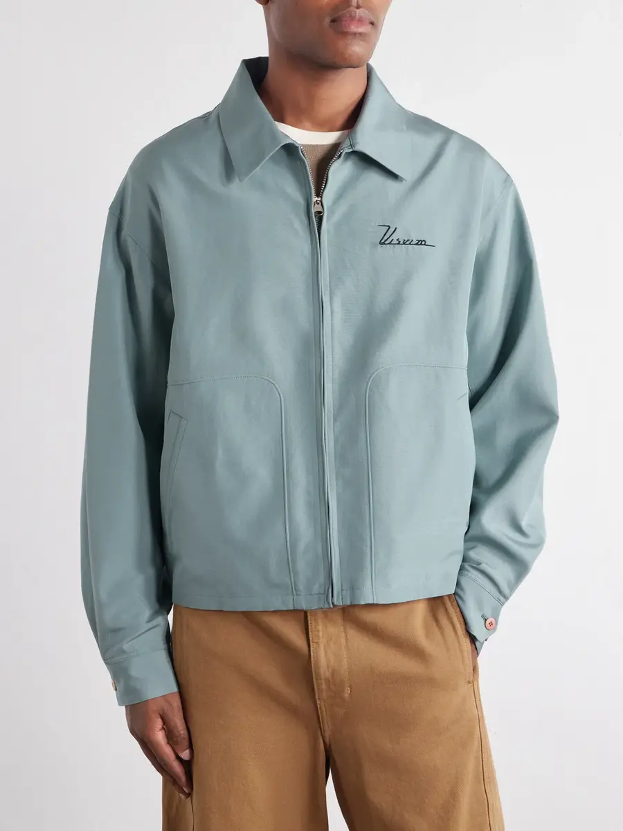 Visvim Somer Swing Printed Silk and Wool-Blend Jacket - Men | Thumbnail 3 Visvim Somer Swing Printed Silk and Wool-Blend Jacket - Men | Thumbnail 3