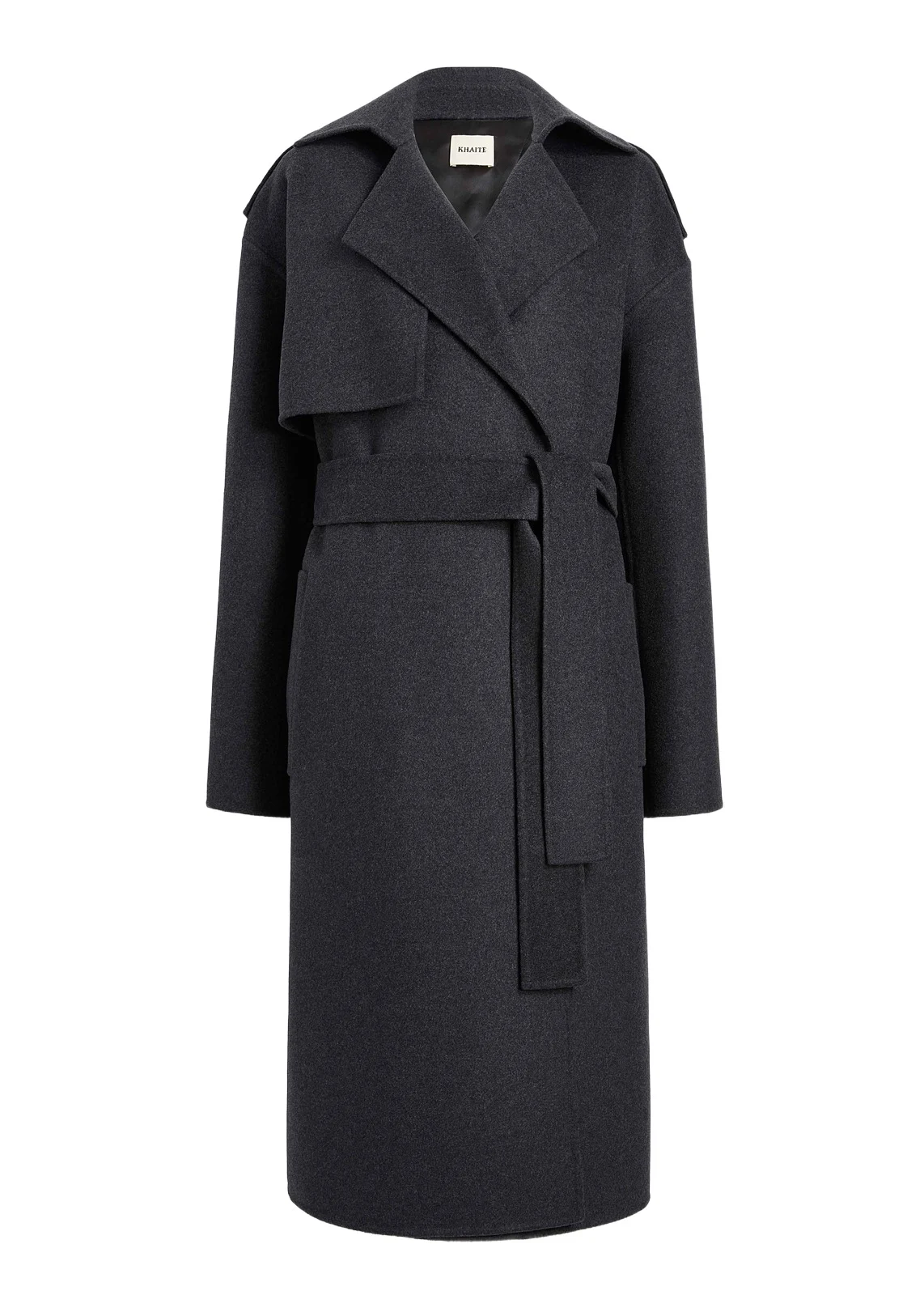 Manston Coat In Charcoal