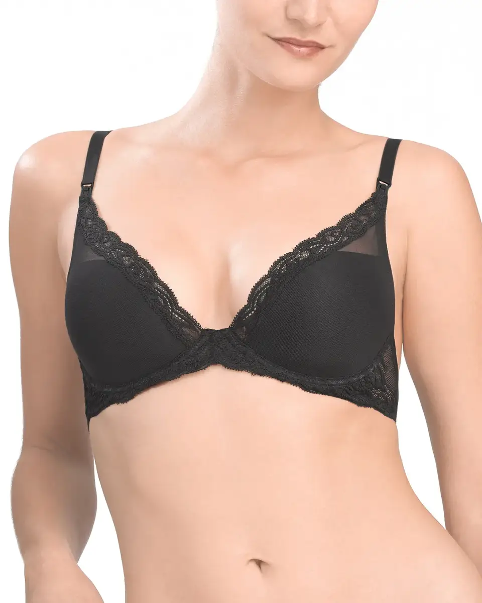 Feathers Plunge Nursing Bra Feathers Plunge Nursing Bra
