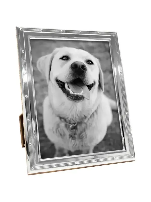 MONICA RICH KOSANN Beaded Pinstripe Photo Frame, 5" x 7"