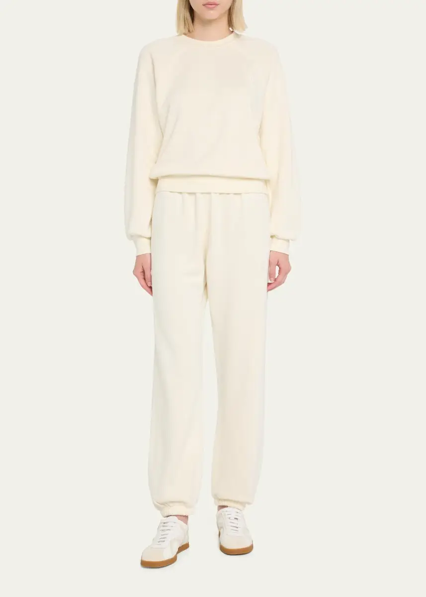 ÉTERNE Shrunken Raglan-Sleeve Sweatshirt | Thumbnail 2 ÉTERNE Shrunken Raglan-Sleeve Sweatshirt | Thumbnail 2
