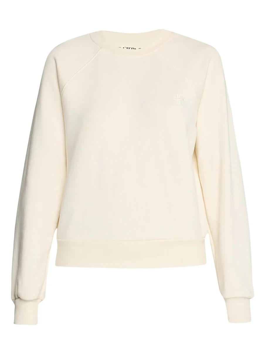 ÉTERNE Shrunken Raglan-Sleeve Sweatshirt
