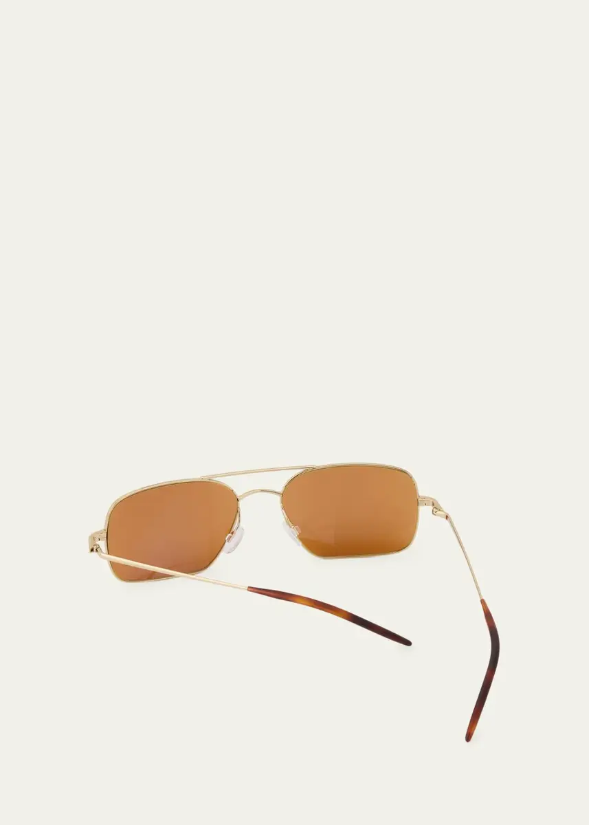Oliver Peoples Victory 55MM Rectangular Sunglasses | Thumbnail 2 Oliver Peoples Victory 55MM Rectangular Sunglasses | Thumbnail 2