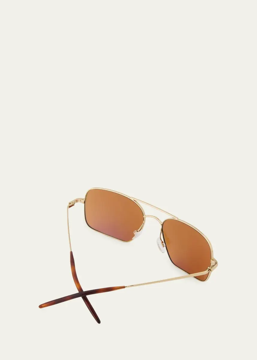 Oliver Peoples Victory 55MM Rectangular Sunglasses | Thumbnail 4 Oliver Peoples Victory 55MM Rectangular Sunglasses | Thumbnail 4
