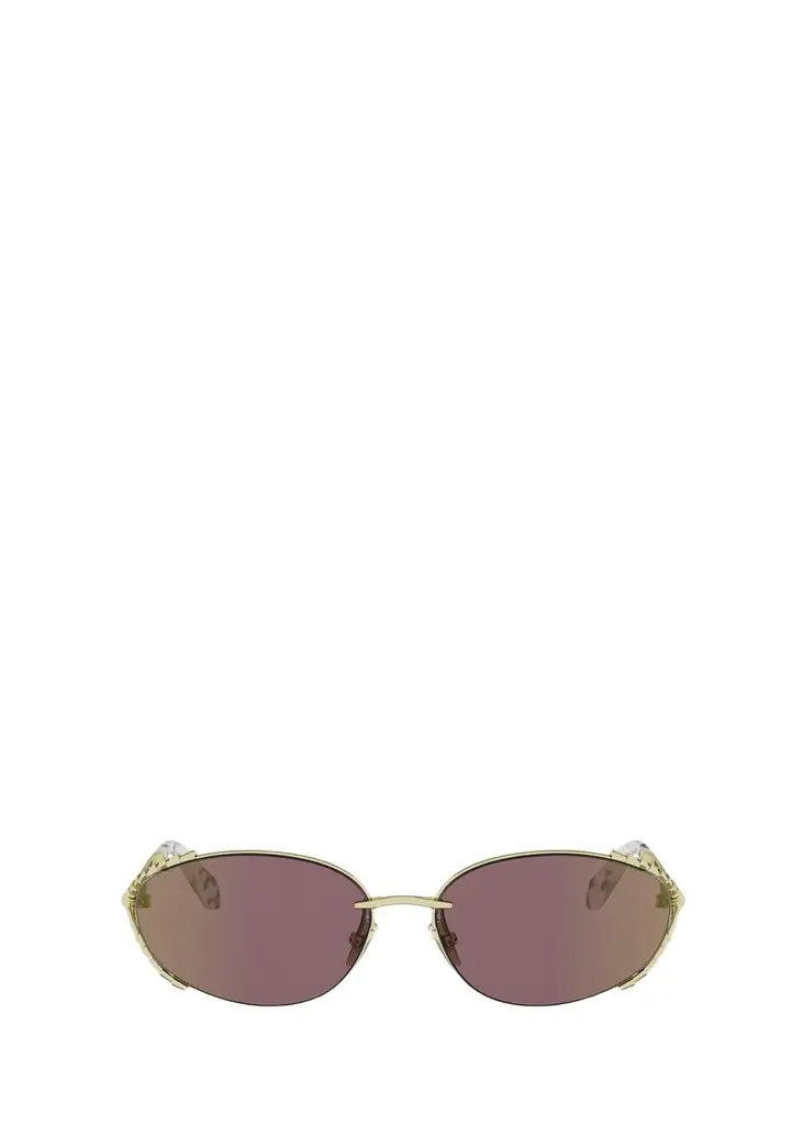 Serpenti 62mm Metal Oval Sunglasses Serpenti 62mm Metal Oval Sunglasses