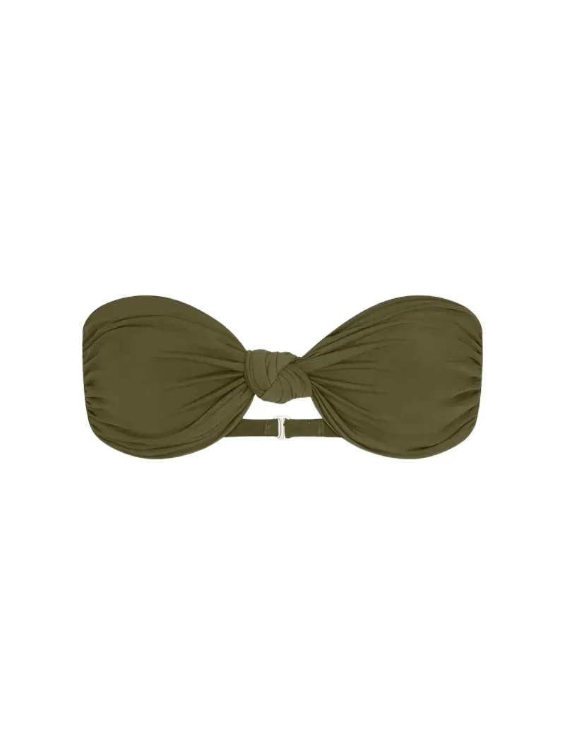 ANEMOS Knot Strapless Bikini Top
