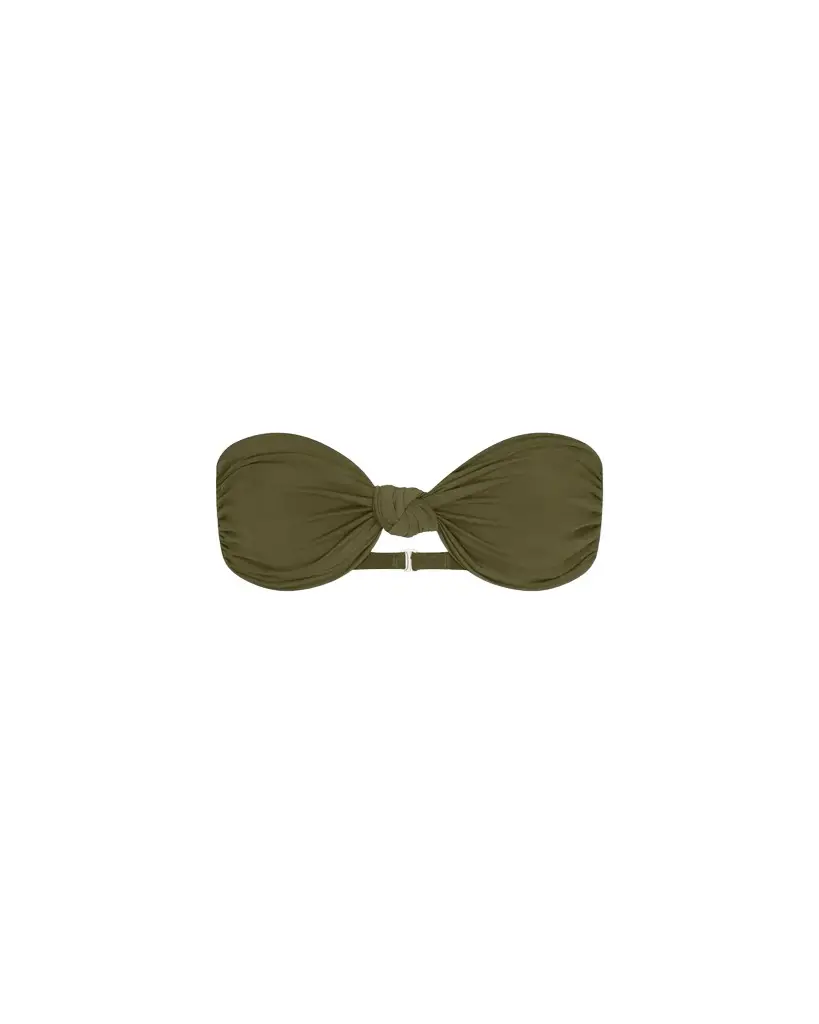 ANEMOS Knot Strapless Bikini Top