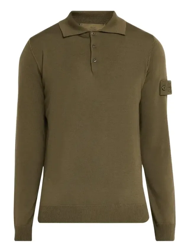 Men's Wool Polo Sweater Men's Wool Polo Sweater
