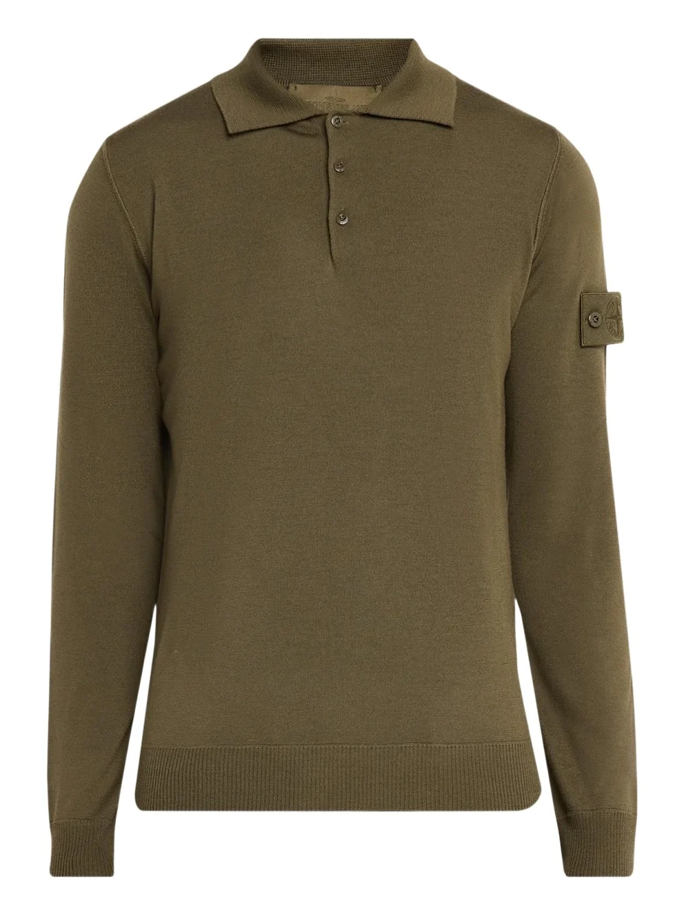 Men's Wool Polo Sweater
