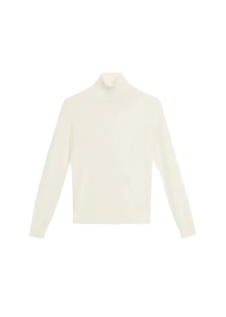 Theory Mockneck Merino Wool Sweater