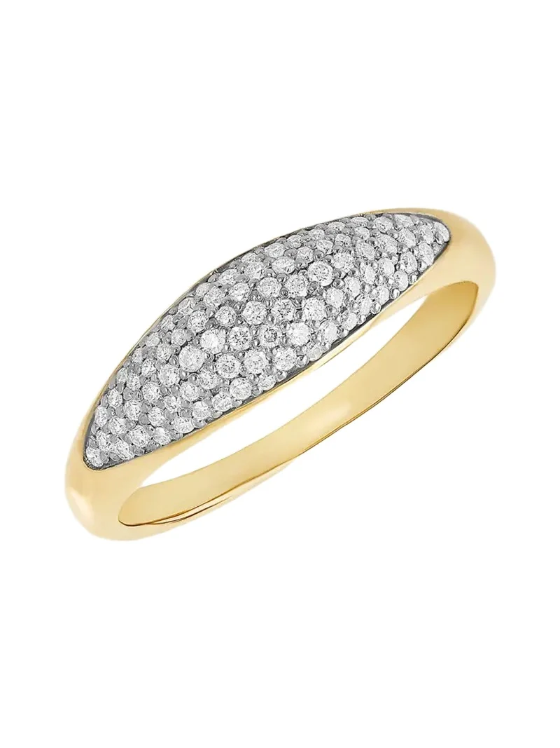 14K Multi Diamond Ring