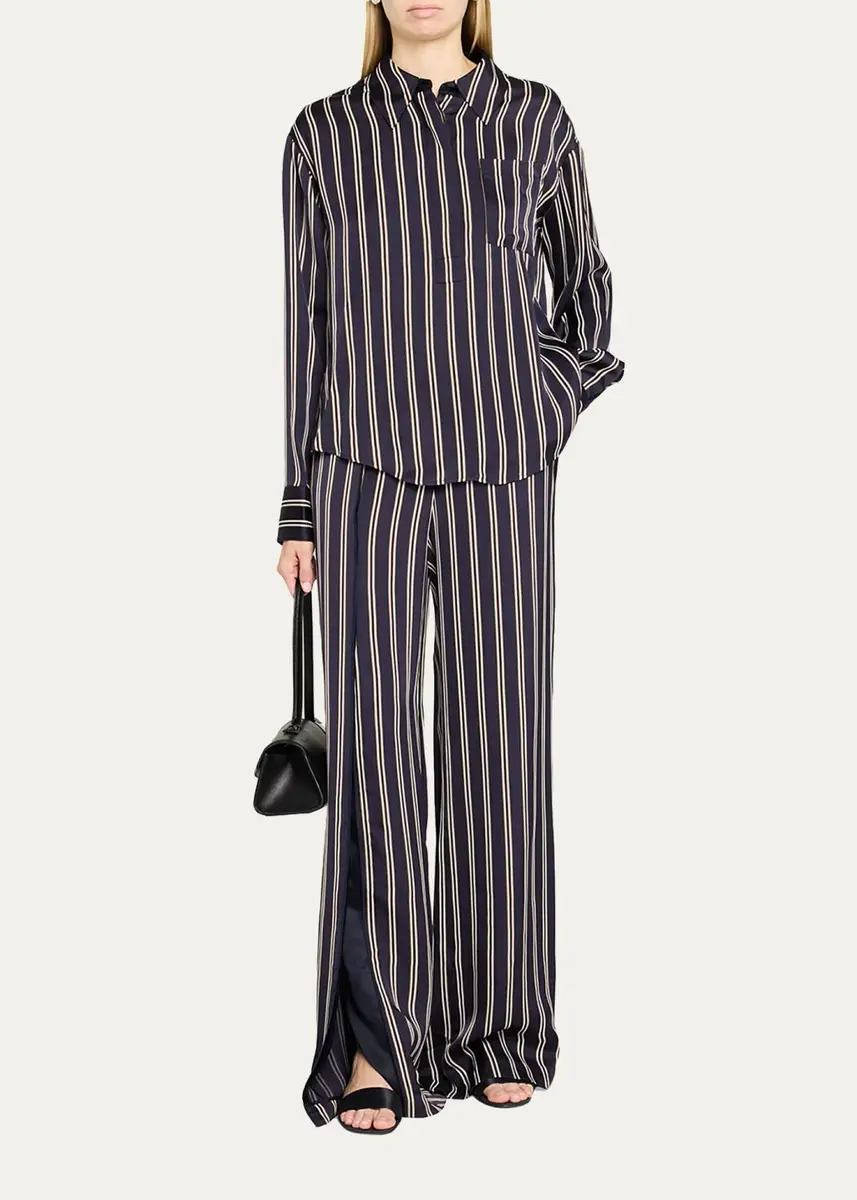 Jason Wu Collection Striped Wide-Leg Trousers | Thumbnail 2 Jason Wu Collection Striped Wide-Leg Trousers | Thumbnail 2