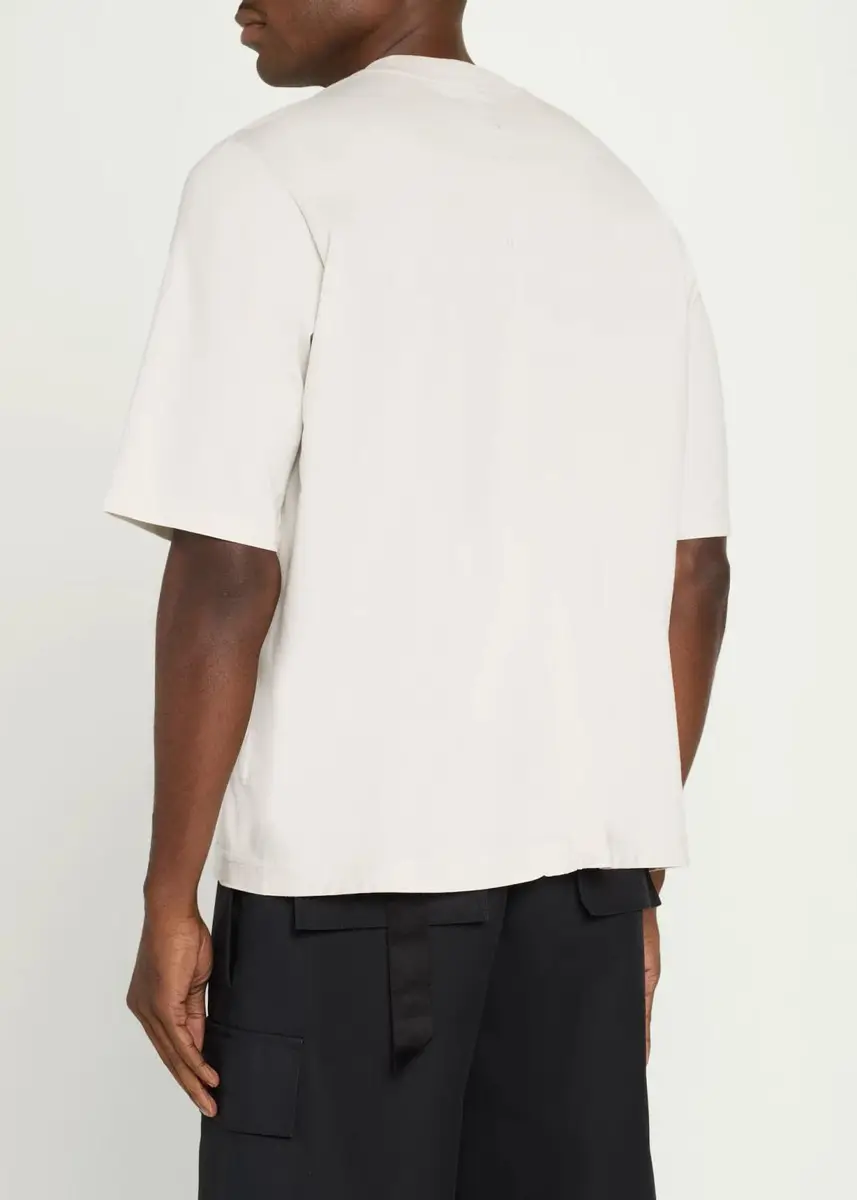 DRKSHDW RICK OWENS Men's Walrus Cotton Logo T-Shirt | Thumbnail 3 DRKSHDW RICK OWENS Men's Walrus Cotton Logo T-Shirt | Thumbnail 3