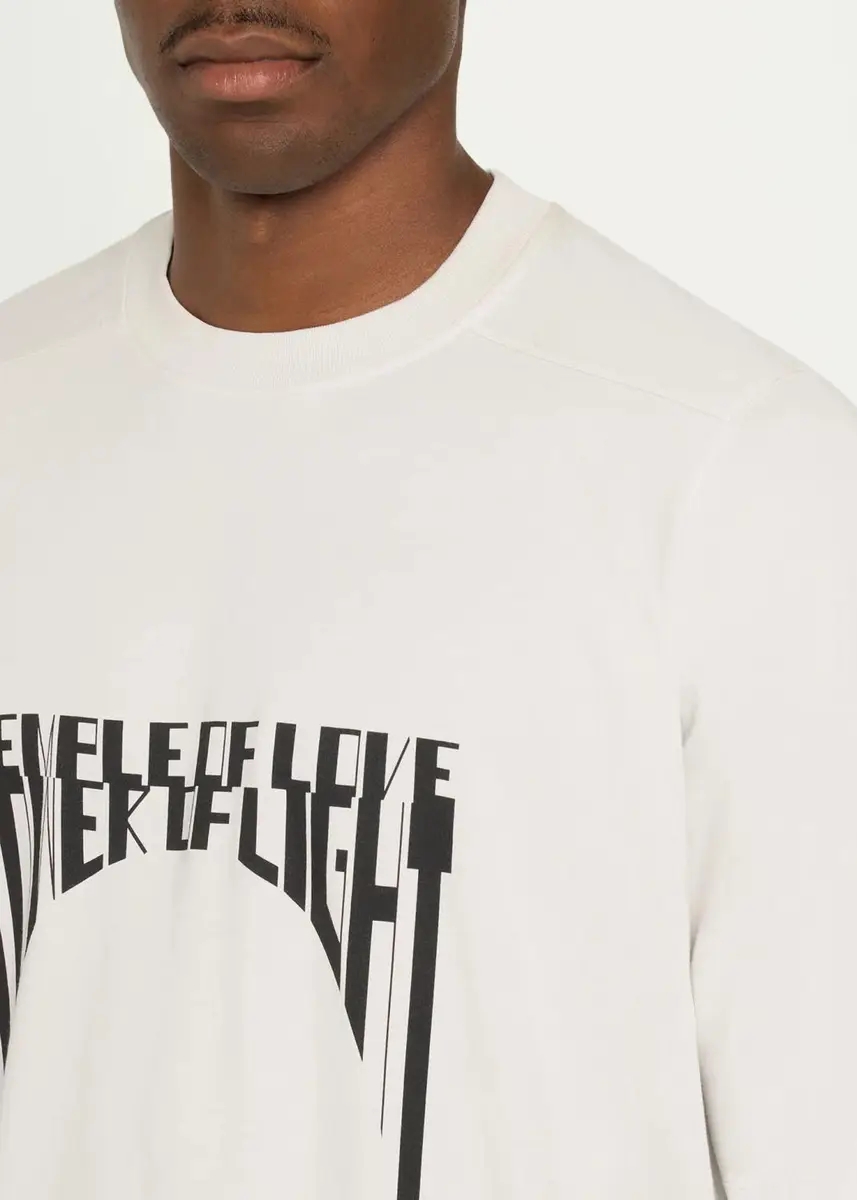 DRKSHDW RICK OWENS Men's Walrus Cotton Logo T-Shirt | Thumbnail 5 DRKSHDW RICK OWENS Men's Walrus Cotton Logo T-Shirt | Thumbnail 5