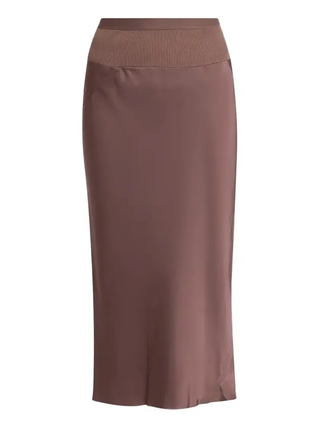 Satin Bias Midi-Skirt Satin Bias Midi-Skirt