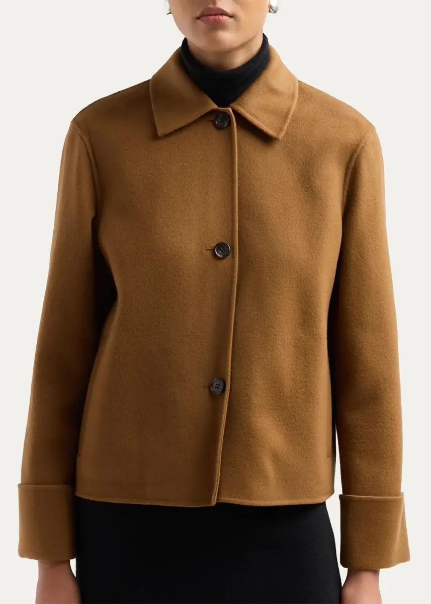 Theory Boxy Cuffed Jacket | Thumbnail 5 Theory Boxy Cuffed Jacket | Thumbnail 5