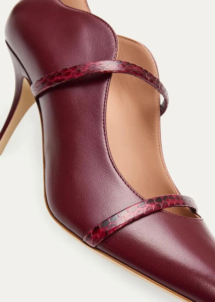 Malone Souliers 70mm Maureen Leather Pumps | Thumbnail 5 Malone Souliers 70mm Maureen Leather Pumps | Thumbnail 5