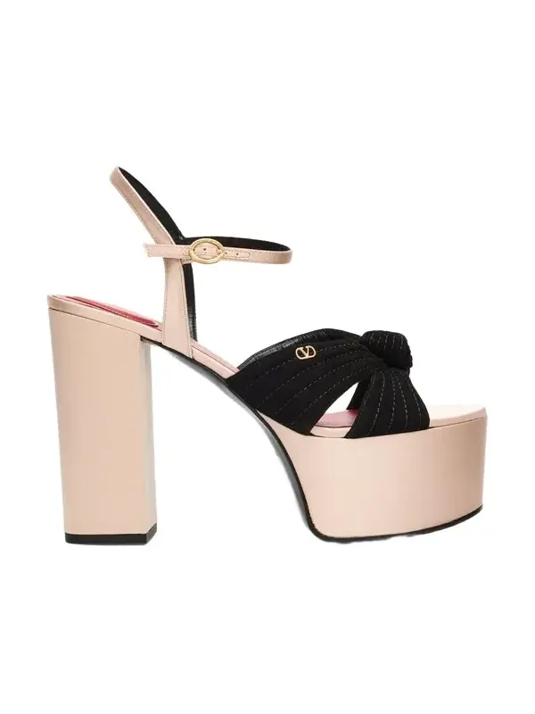 125mm Crasher Vlogo Leather Platform Sandals 125mm Crasher Vlogo Leather Platform Sandals