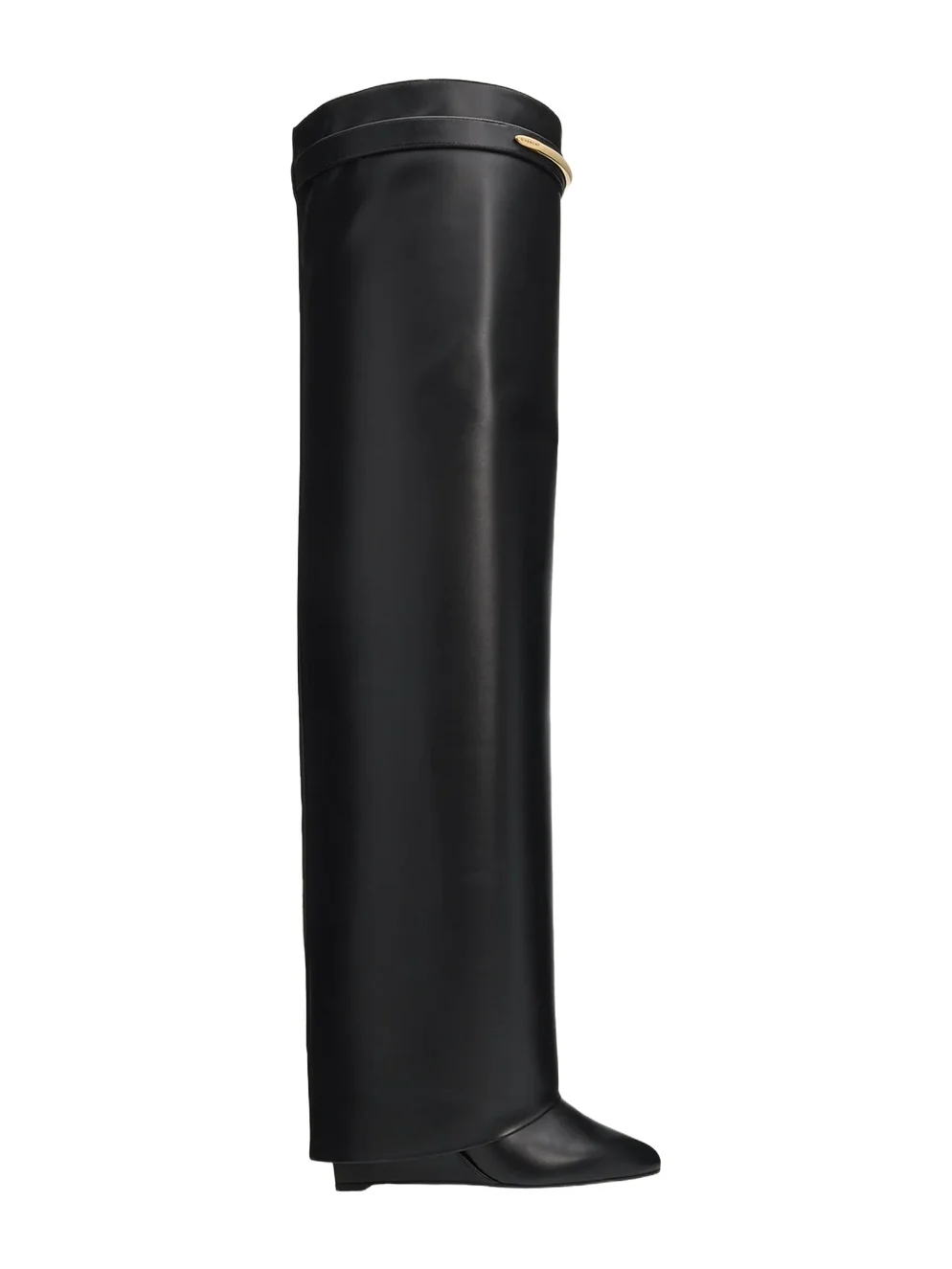 90mm Shark Pinch Leather Over-the-Knee Boots 90mm Shark Pinch Leather Over-the-Knee Boots