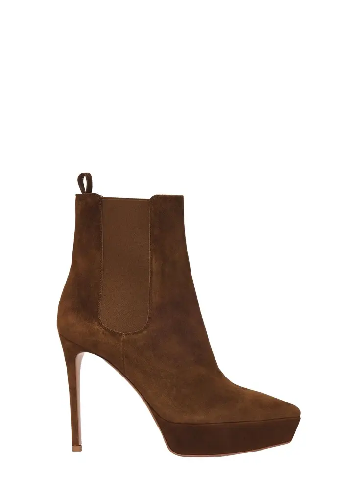85mm Suede Platform Booties 85mm Suede Platform Booties