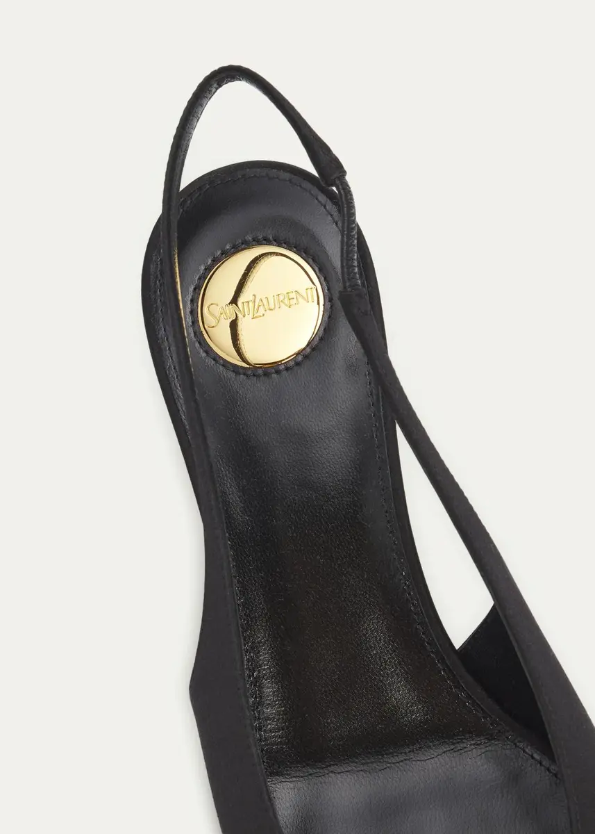 Saint Laurent 55mm Fanny Slingback Pumps | Thumbnail 5 Saint Laurent 55mm Fanny Slingback Pumps | Thumbnail 5