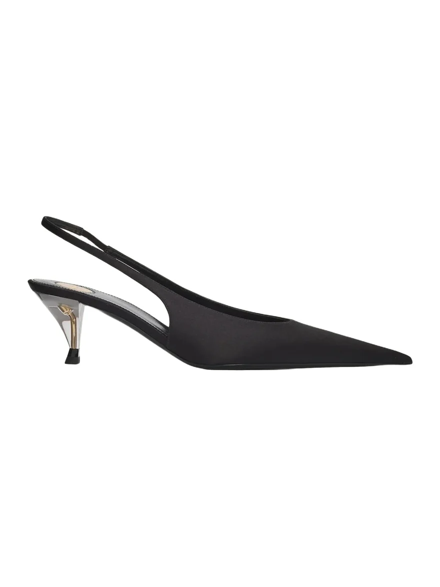Saint Laurent 55mm Fanny Slingback Pumps