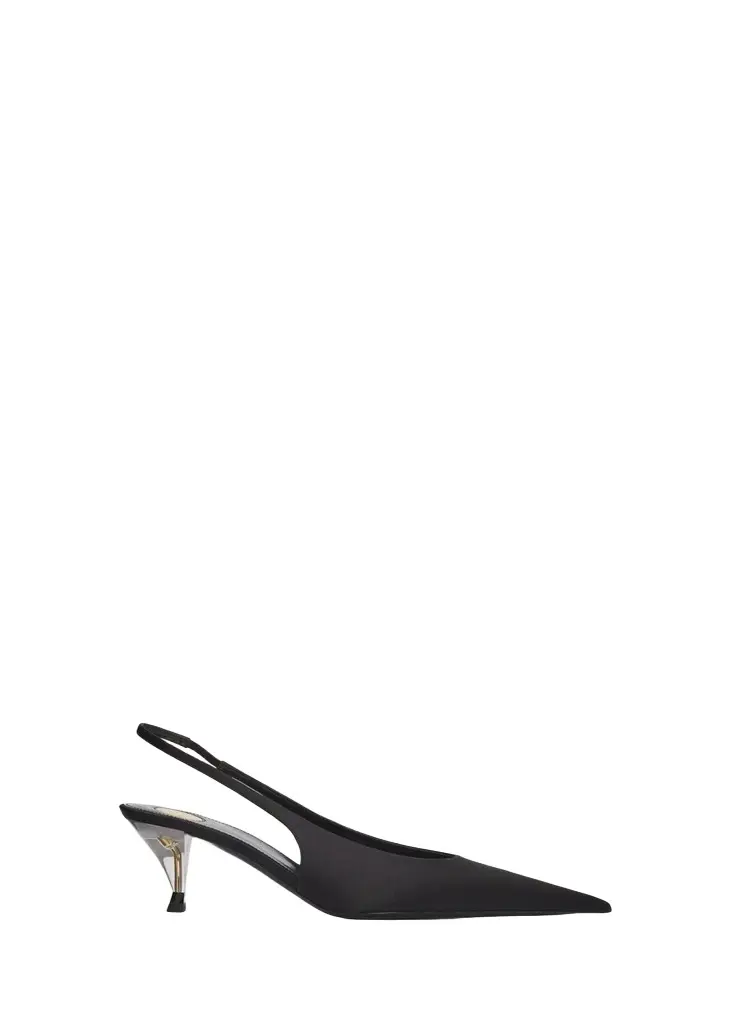 Saint Laurent 55mm Fanny Slingback Pumps