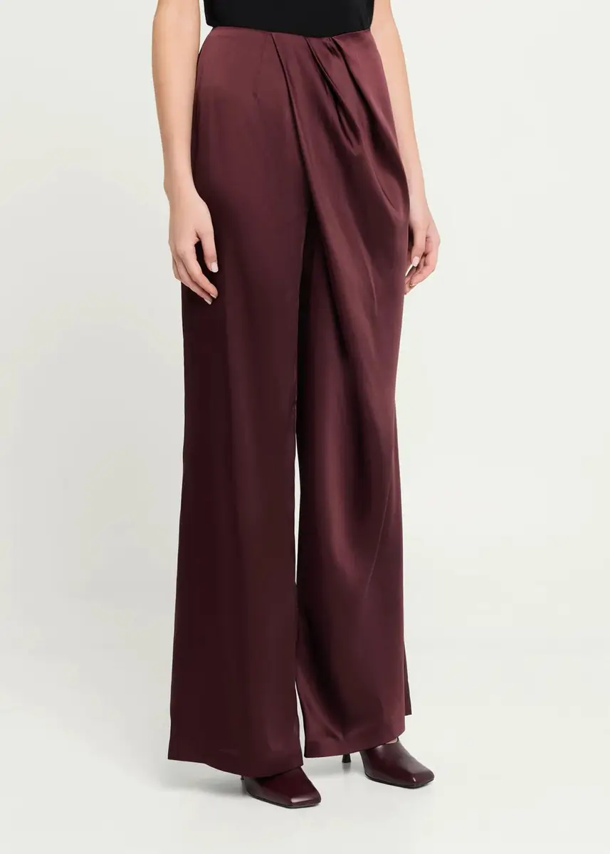 SEROYA Camryn Satin Wide-Leg Pants | Thumbnail 4 SEROYA Camryn Satin Wide-Leg Pants | Thumbnail 4