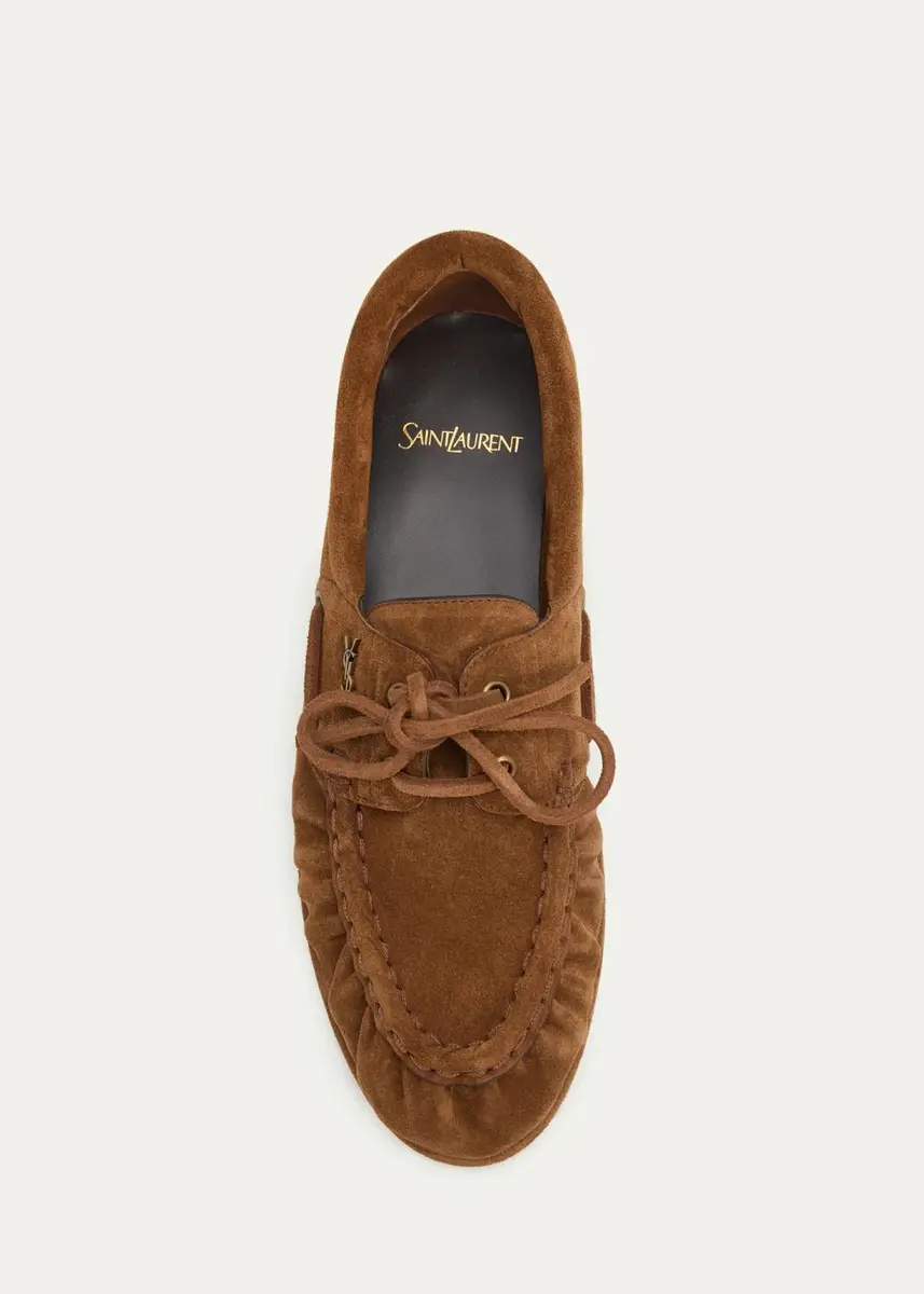 Saint Laurent Le Suede Boat Loafers | Thumbnail 5