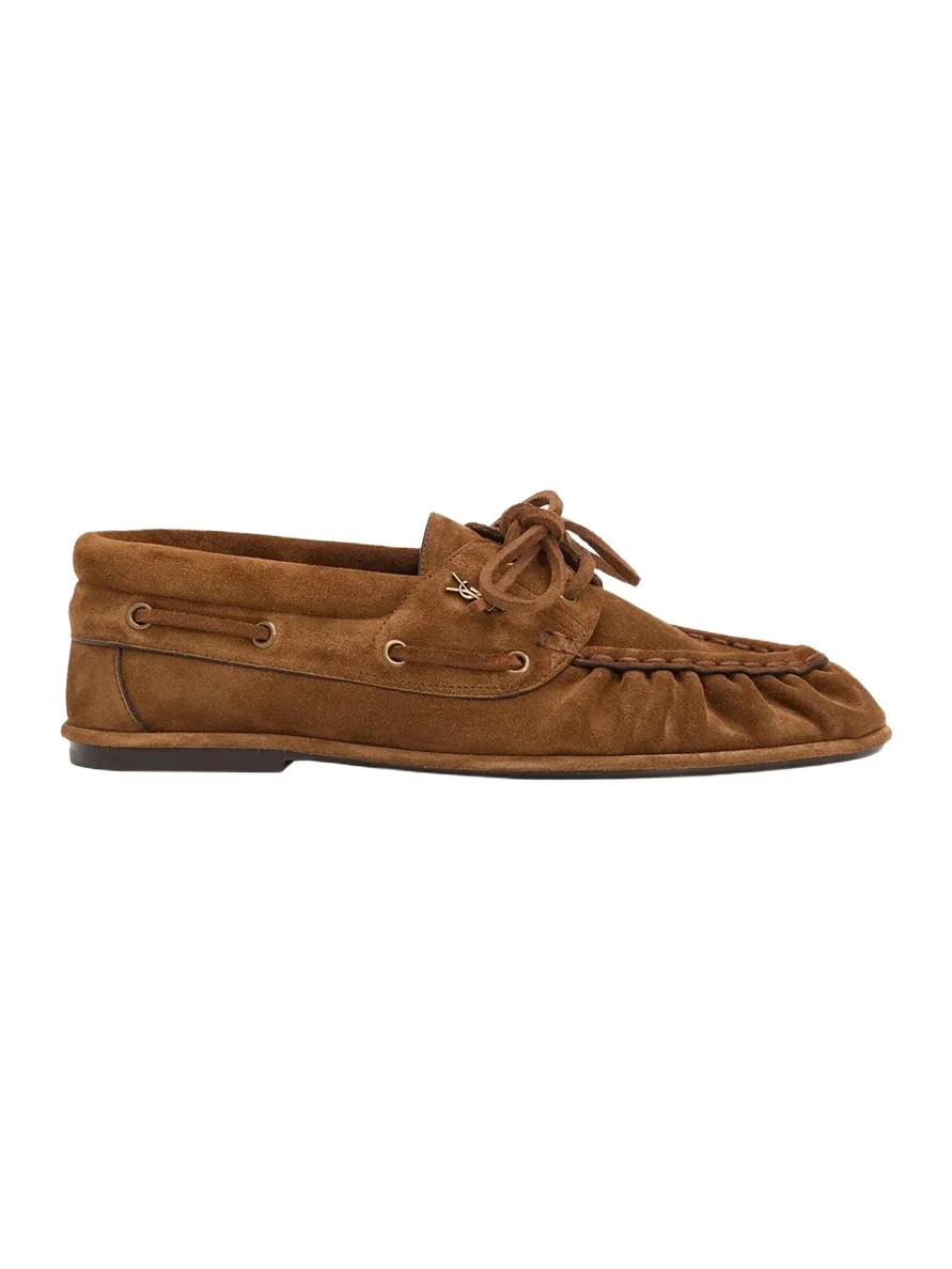 Saint Laurent Le Suede Boat Loafers