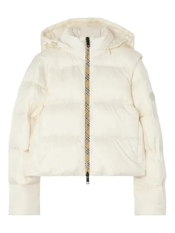 Langdale Check Convertible Puffer Jacket