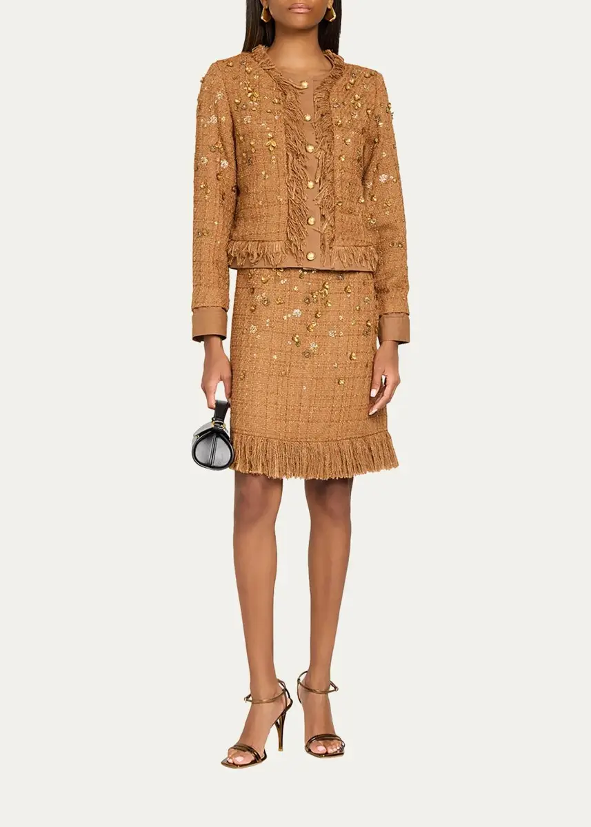 Kobi Halperin Marshall Embellished Tweed Jacket | Thumbnail 2 Kobi Halperin Marshall Embellished Tweed Jacket | Thumbnail 2
