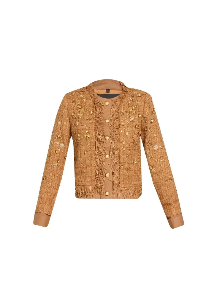 Kobi Halperin Marshall Embellished Tweed Jacket
