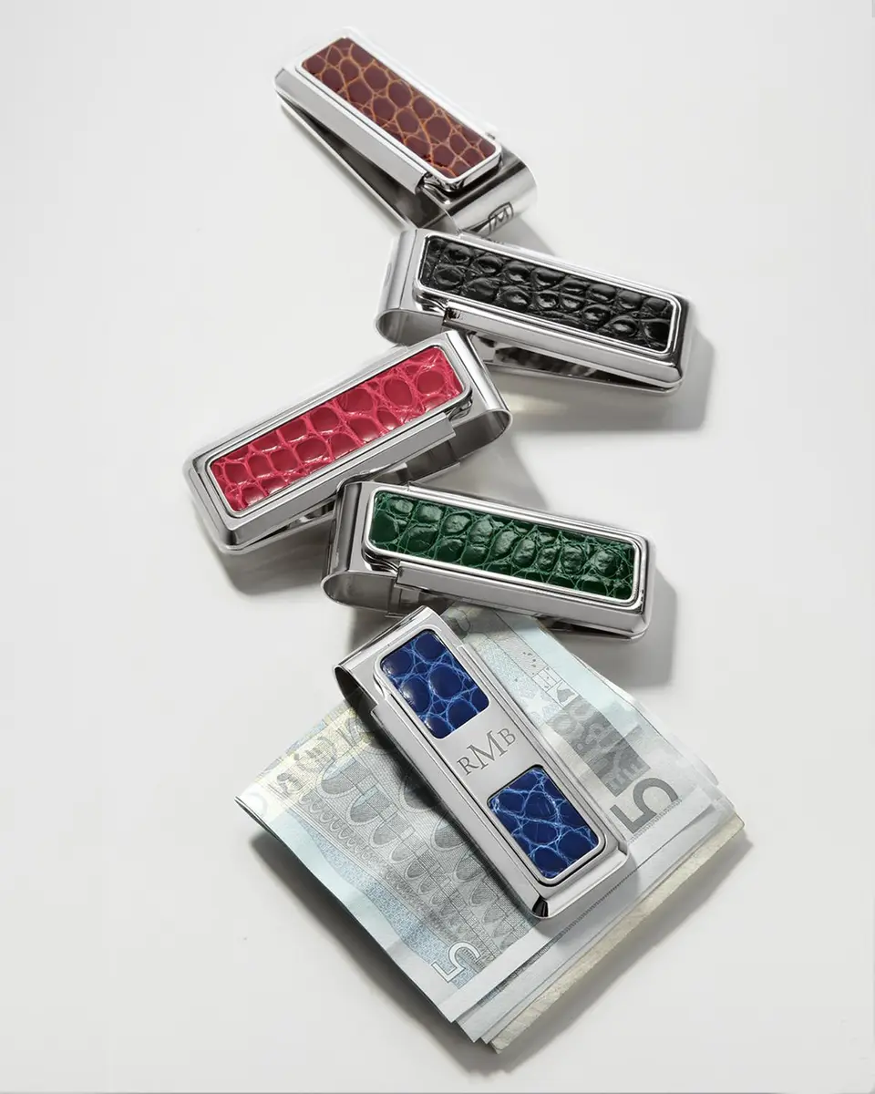 M Clip Monterey Alligator Money Clip | Thumbnail 2 M Clip Monterey Alligator Money Clip | Thumbnail 2