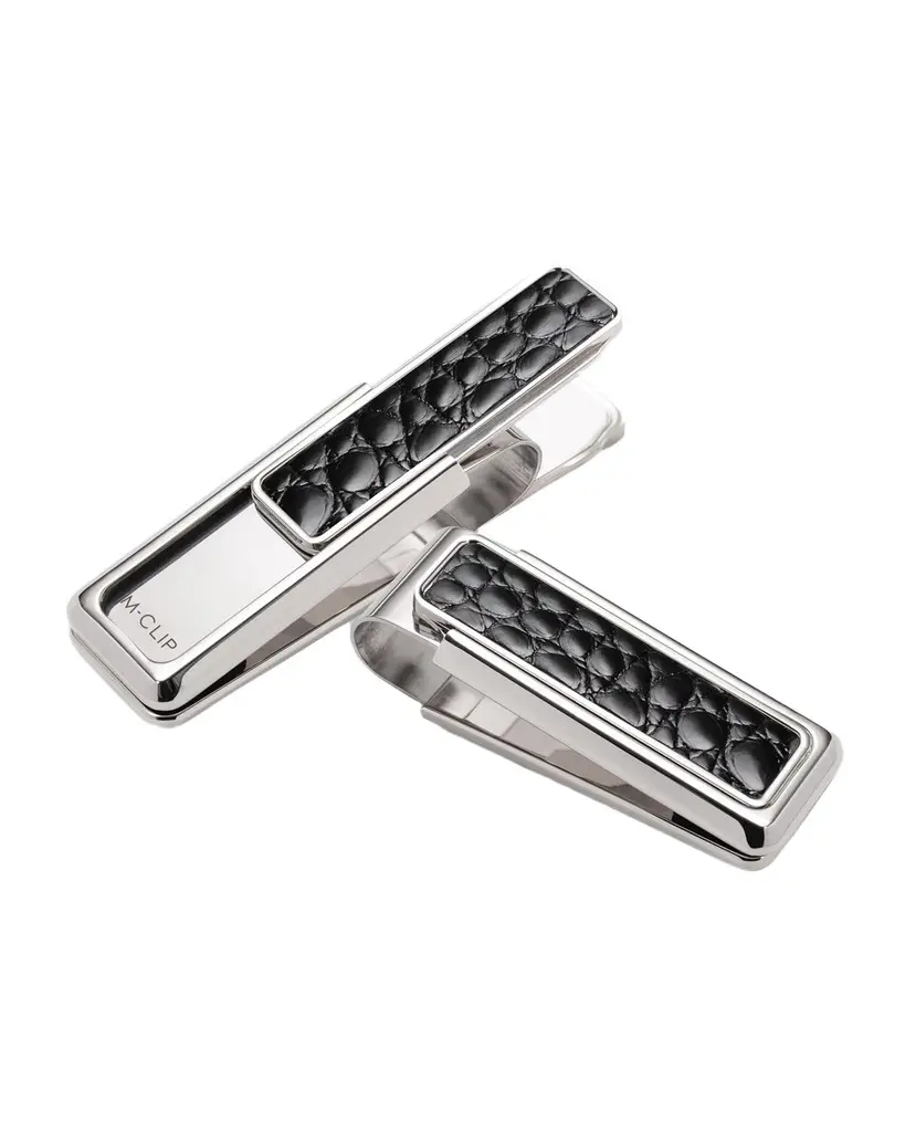 M Clip Monterey Alligator Money Clip