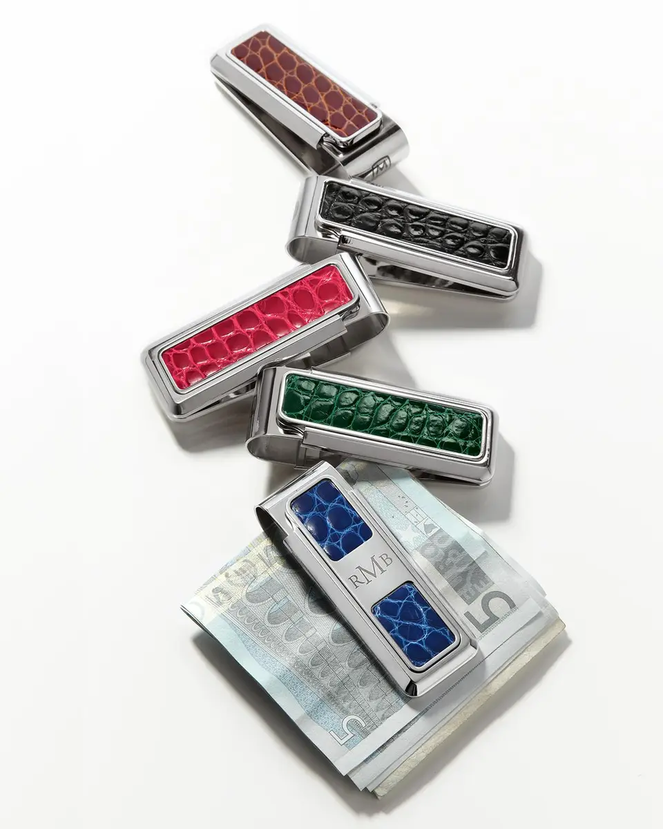 M Clip Monterey Alligator Money Clip | Thumbnail 2 M Clip Monterey Alligator Money Clip | Thumbnail 2